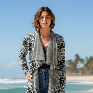 Billabong Show Me Waves Cardigan Sweater